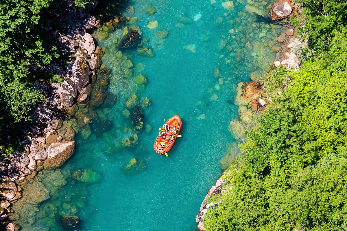 Tara river rafting - Montenegro Tour
